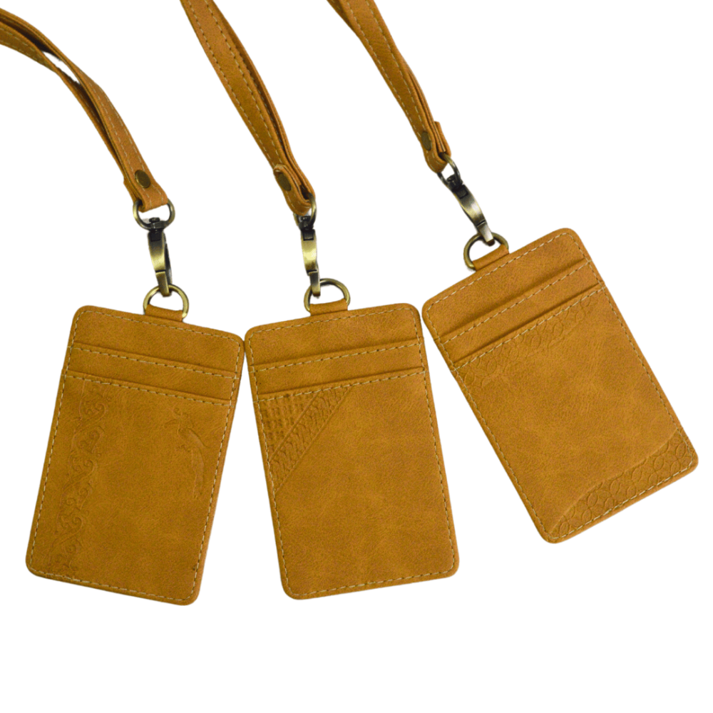 Ethnic Kawung - ID Card Premium Synthetic Leather - Image 2