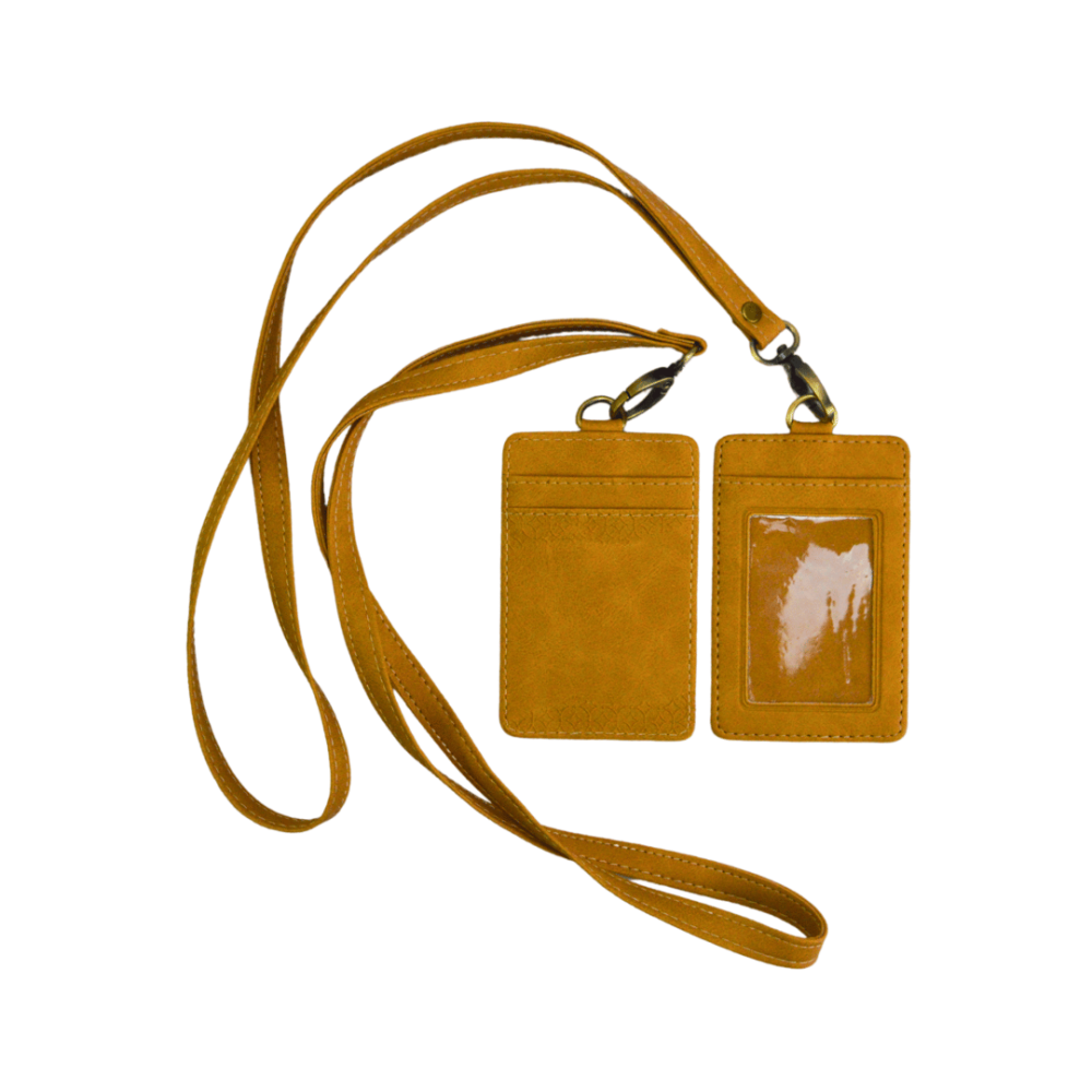 Ethnic Kawung - ID Card Premium Synthetic Leather - Image 3
