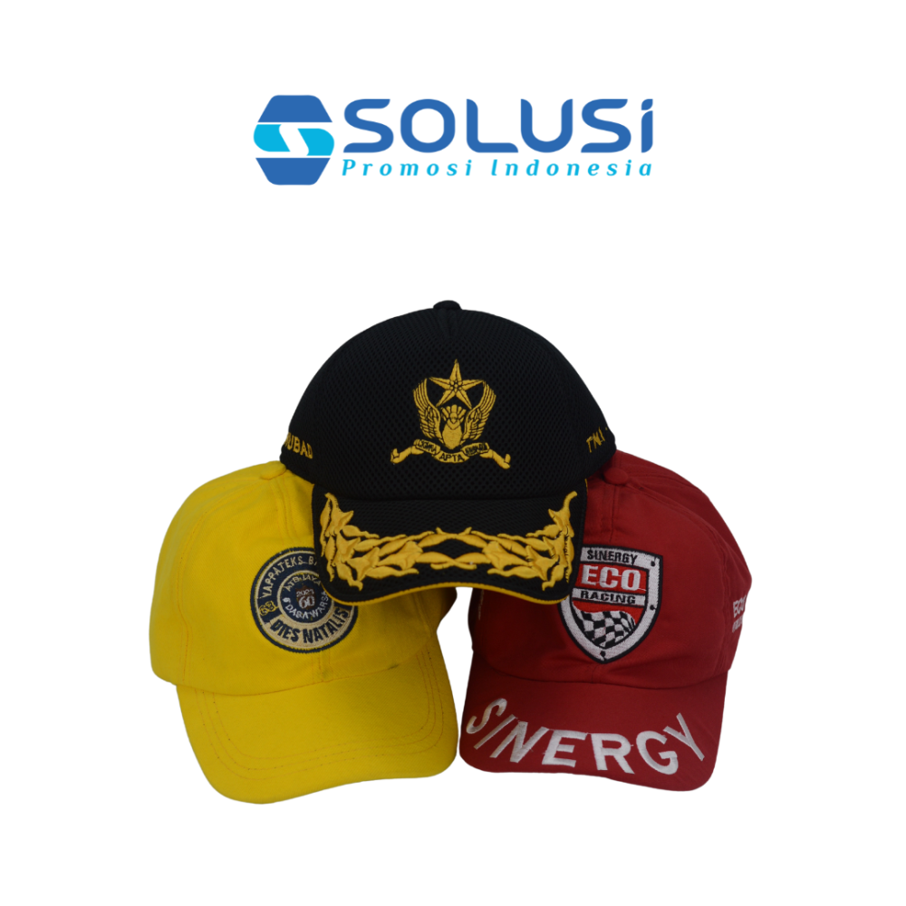 Polo Caps - Half Bordir