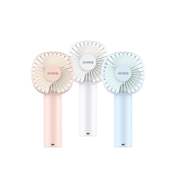 KIVEE Kipas Angin Mini Portable 1200mAh Rechargeable USB Fan