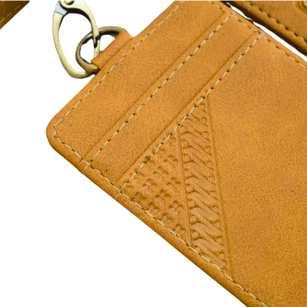 Ethnic Parang - ID Card Premium Synthetic Leather - Image 4